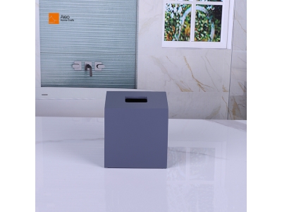 Luxury Hotel Amenities Customized Resin Desktop Tissue Box Polyresin Facial Tissue for Bathroom or Restaurant Use