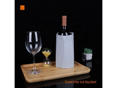 Hotel White Eco-friendly Durable Coolers Promotional Custom Polyresin Ice Bucket