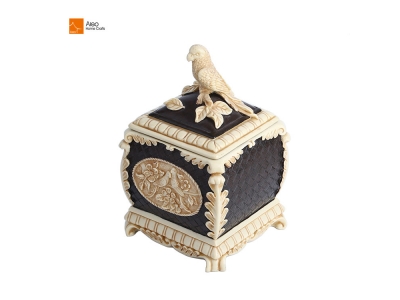  High Quality Western Style Funeral Headstone Polyresin Marble Stone Finishing Urn for human ashes