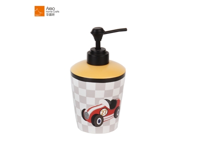 Newest Fashion Custom Three-dimensional Car Pattern Liquid Soap Lotion Dispenser