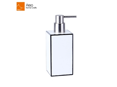 High Quality Hotel Custom Bathroom Accessories Polyresin Liquid Body Lotion Soap Bottle