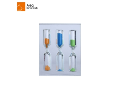 Hot Sale Multicolor Custom 1/3/5 Minute Small Hourglass Sand Timers 