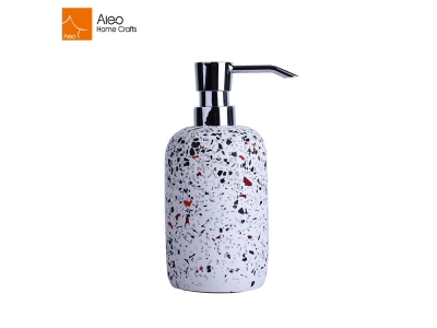 New Arrival Polystone Bathroom Shampoo Conditioner Soap Dispensers