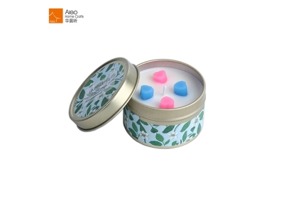 Factory Supplies Aromatherapy Metal Soy Wax In Candle Tin With Lid For Jasmine Fragrance Candle Wedding Spa Home Deco