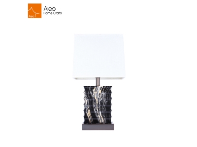 2018 Newest Polyresin Table Lamp For Hospitality Decor Elegant Hotel Lamp