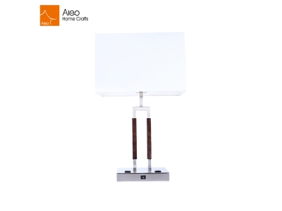 Chinese Hot Sales Hotel Project Decorate Bedroom Led E26 Table Rectangle Lamp 17W