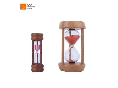 2019 New Simple Style DIY Wooden Frame Timer 30/60 Minute Hourglass For Kids/ Home/Restaurant/Cafe