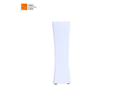 Home Decor Resin Mini Modern White Square Table Stand Flower Vase For Sale