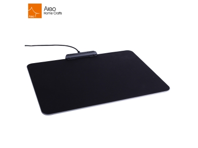 2018 Newest Wear Resistance Electronic RGB Rubber Backlit Gaming Mouse Pad