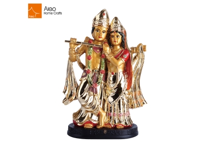 Factory Sale India Vacuum Water Plating Polyresin Idol God Statues