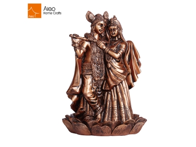 Religion Decoration Popular India Statues With Antique Copper Finish