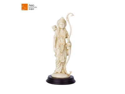 Indian Hindu With Bow And Arrow Religious Items God Statue