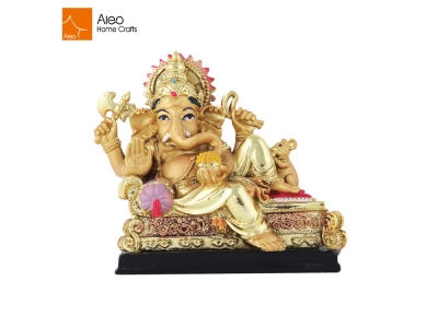 Religion Decoration Hot Sale Hindu Gods And Vacuum Plating India Ganesha Idol