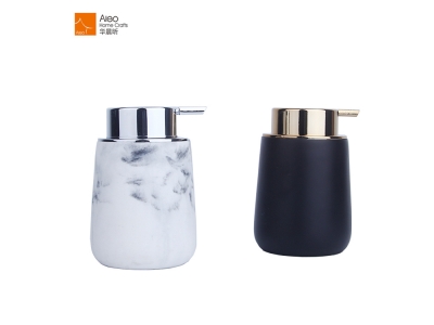 New Design Luxury Skin Care Bathroom Empty Shampoo Shower Gel Lotion Airless Pump Bottle